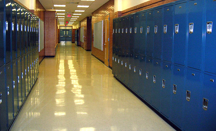 High School hall