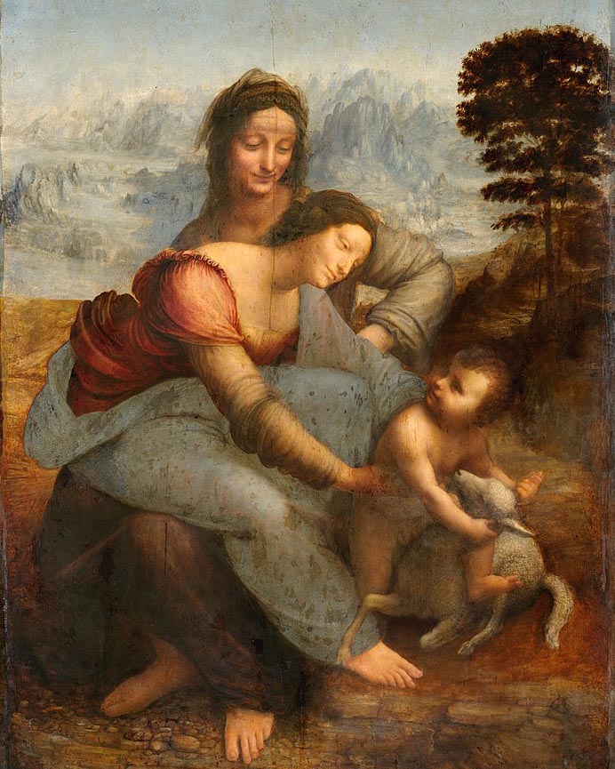 St Anne with Mary and Jesus